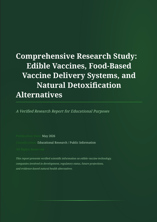 Edible Vaccines Comprehensive Study