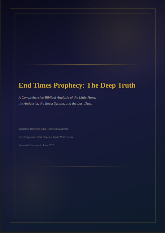 End Times Prophecy