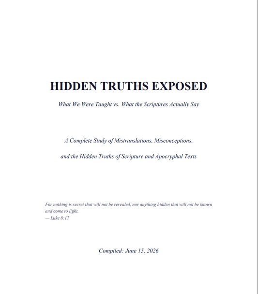 HIDDEN TRUTHS EXPOSED